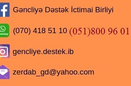 Zərdabda müsabiqəyə start verilib – Qaliblər mükafatlandırılacaq gencliye-destek-ictimai-birliyi