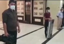 Zərdabda toy edən şəxslər cərimələndi – Video