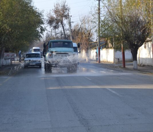 Zərdabda dezinfeksiya işləri davam etdirilir – Fotolar zerdab-koronavirus-dezinfeksiya