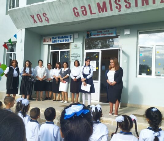 Zərdab rayon Yarməmmədbağı kənd tam orta məktəbindən MÖHTƏŞƏM NƏTİCƏ yarmemmedbagi-ehmedova-zulfiyye