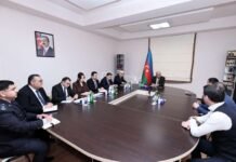 DGK sədri Zərdabda vətəndaşları qəbul edib