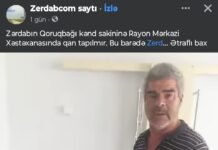 Zerdab.com saytının paylaşdığı şikayətlə bağlı TƏBİB-dən AÇIQLAMA