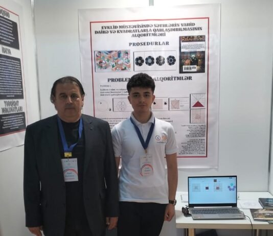 Zərdablı müəllim və şagirdin böyük uğuru – FOTO