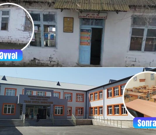 “Yenilənən məktəblər”: Zərdab rayonu Dəli Quşçu kənd tam orta məktəbi – FOTO