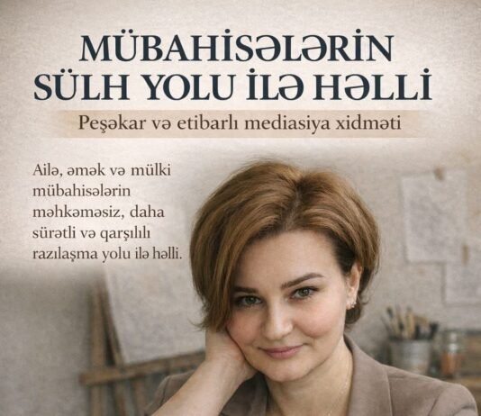 Zərdab 1 saylı Mediasiya Təşkilatı müraciətləri qəbul edir