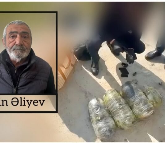 Zərdabda 65 yaşlı kişidən səkkiz kiloqram narkotik vasitə aşkarlandı